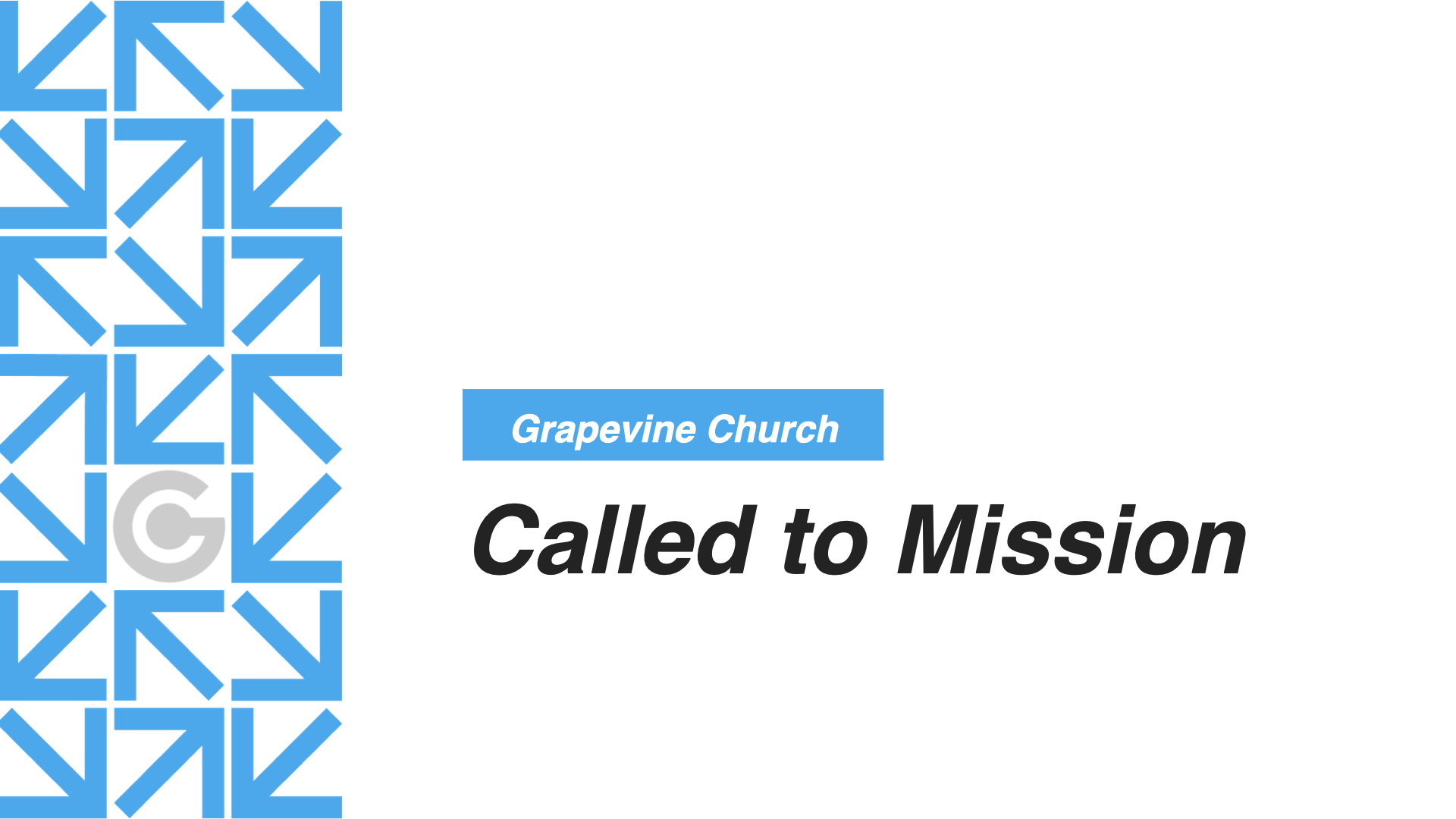 Called To Mission
